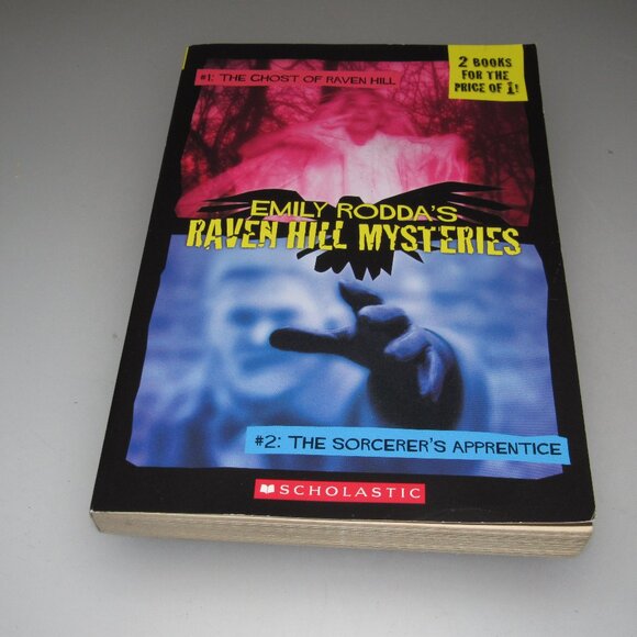 Emily Rodda’s Raven Hill Mysteries #1 The Ghost of Raven Hill & #2 The Sorcerer’ - Picture 1 of 3